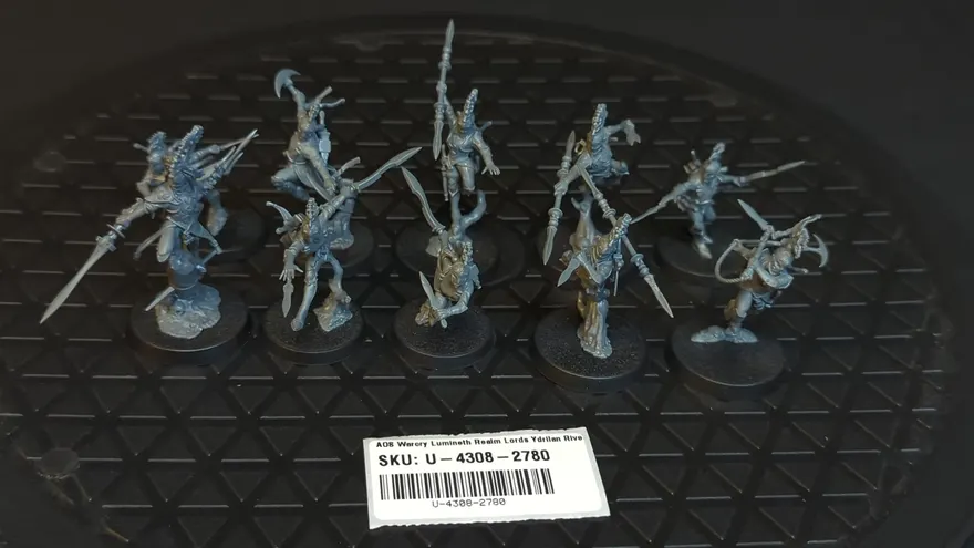 Age of Sigmar Warcry Lumineth Realm Lords Ydrilan Riverblades x10