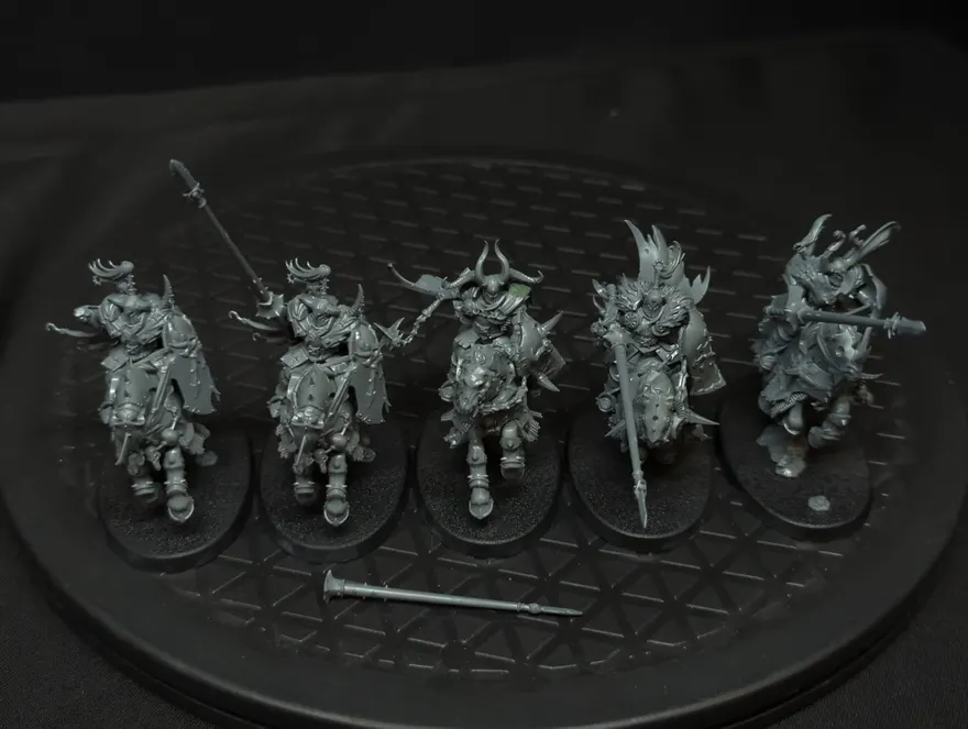 Age of Sigmar Slaves to Darkness Chaos Knights x5