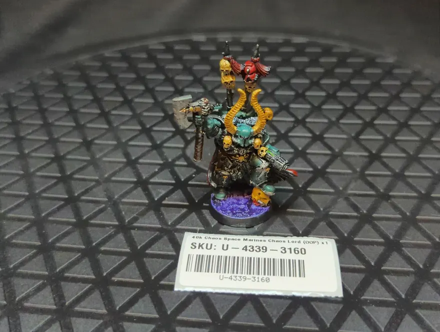 Warhammer 40k Chaos Space Marines Chaos Lord (OOP) x1