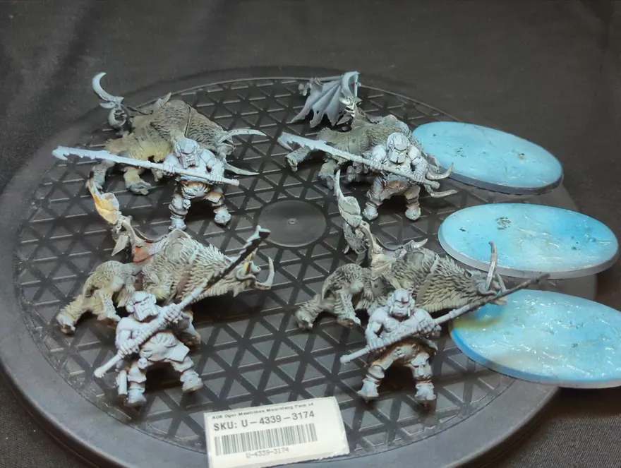 Age of Sigmar Ogor Mawtribes Mournfang Pack x4