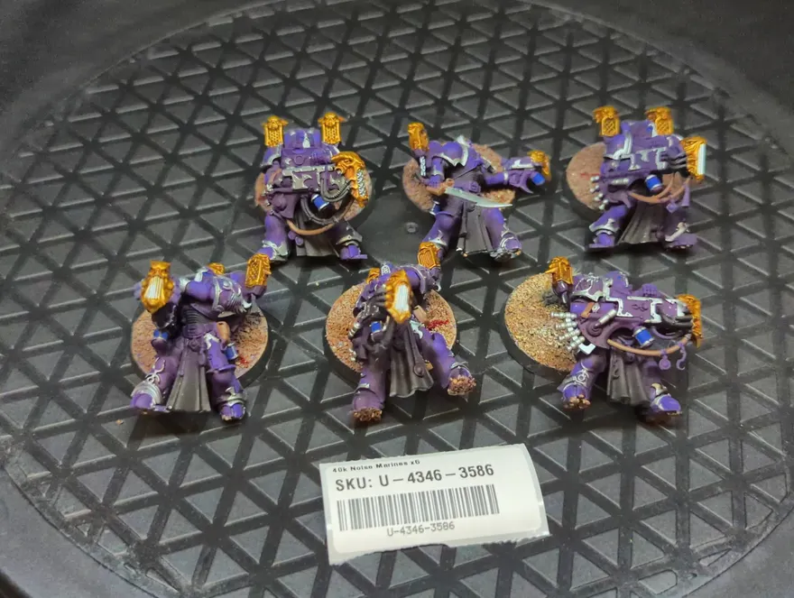 Warhammer 40k Noise Marines x6