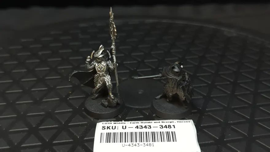 Lord of the Rings Middle-Earth Rutabi and Brorgir, Heroes of Rhun x2