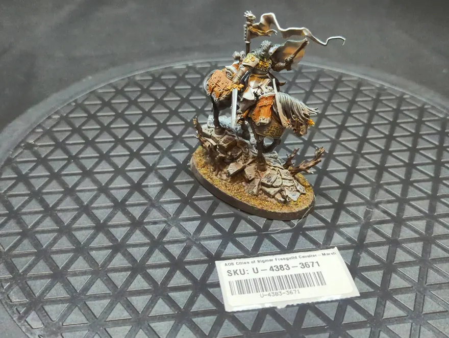 Age of Sigmar Cities of Sigmar Freeguild Cavalier-Marshal x1