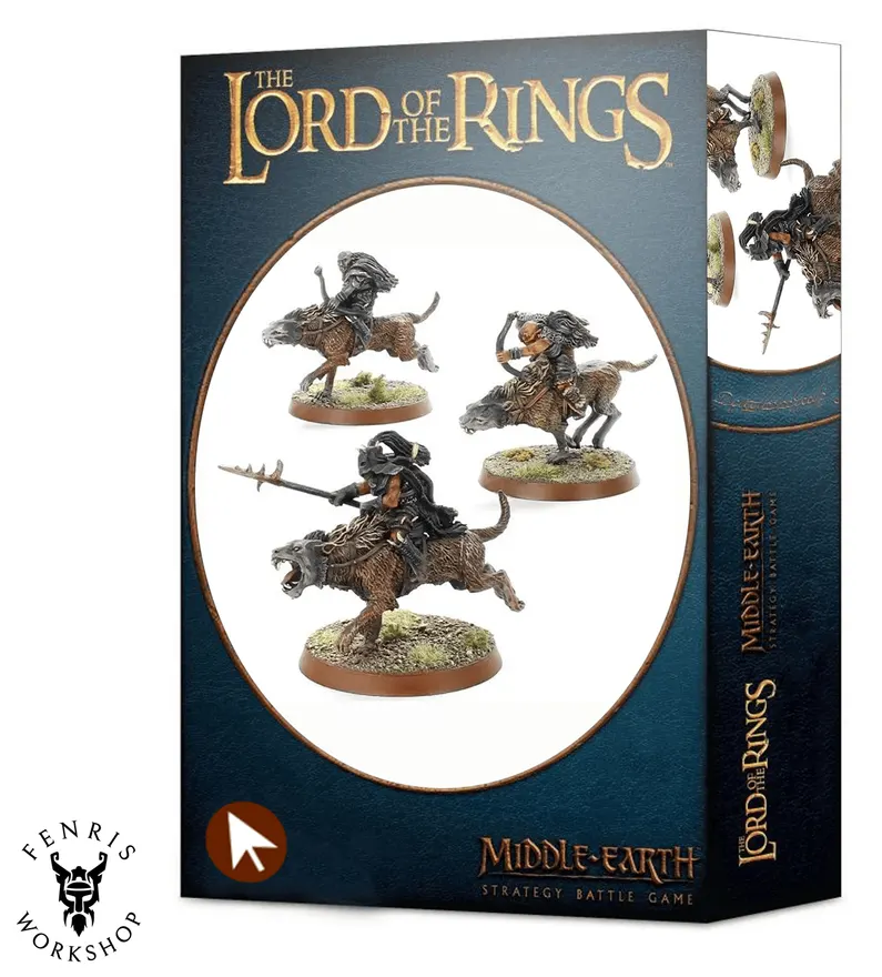 Middle-earth Warg Riders (old box)