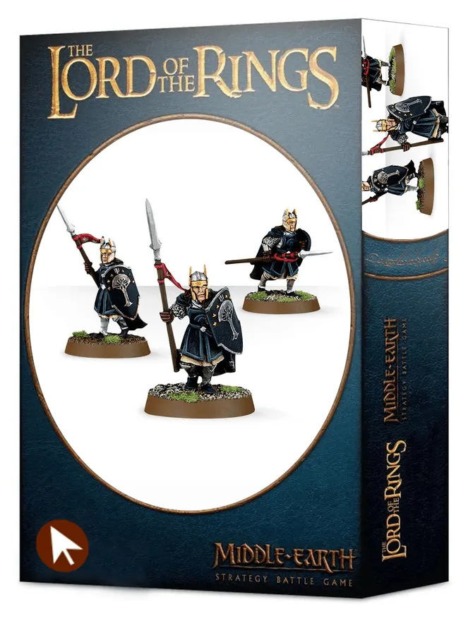 Middle-earth Warriors of Numenor with Spears