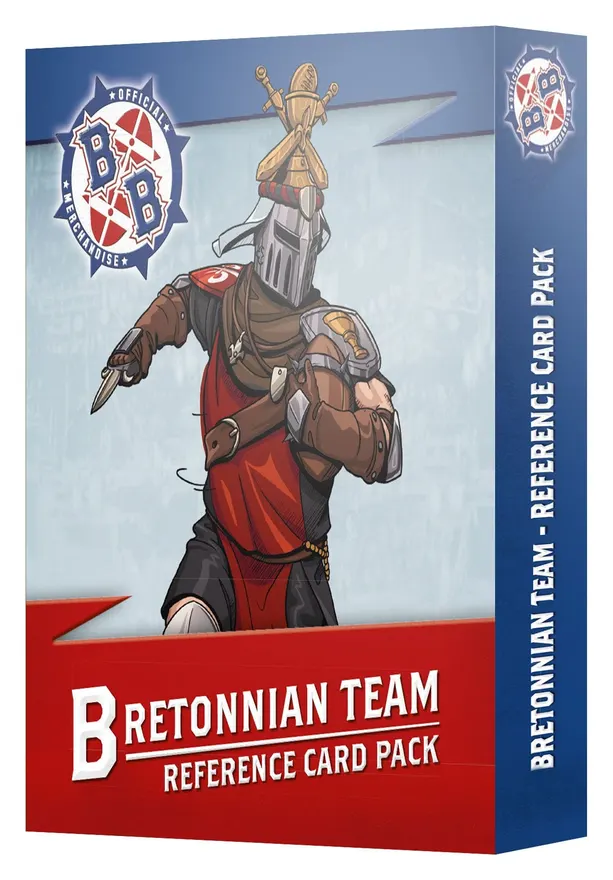 Blood Bowl Bretonnian Team Brionne Barons Card Pack