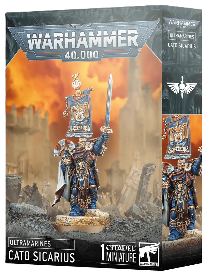 Ultramarines Captain Cato Sicarius
