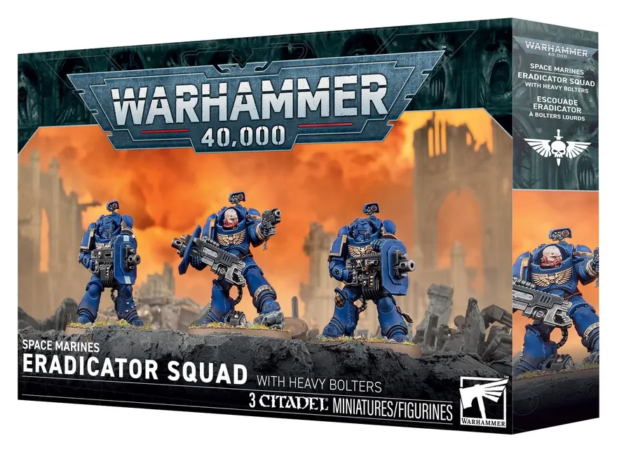 Space Marines Eradicator Squad with Heavy Bolters