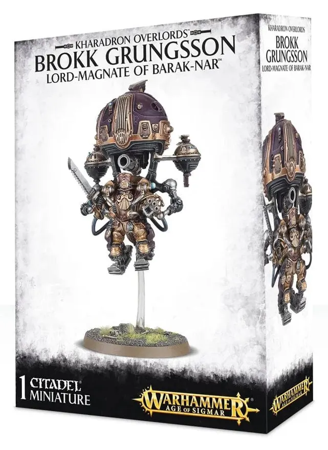Kharadron Overlords Brokk Grungsson, Lord-Magnate of Barak-Nar