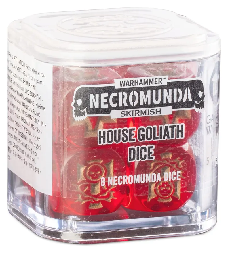 Necromunda House Goliath Dice Set