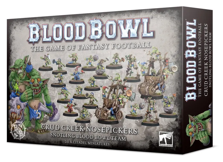Blood Bowl Crud Creek Nosepickers Snotling Blood Bowl Team
