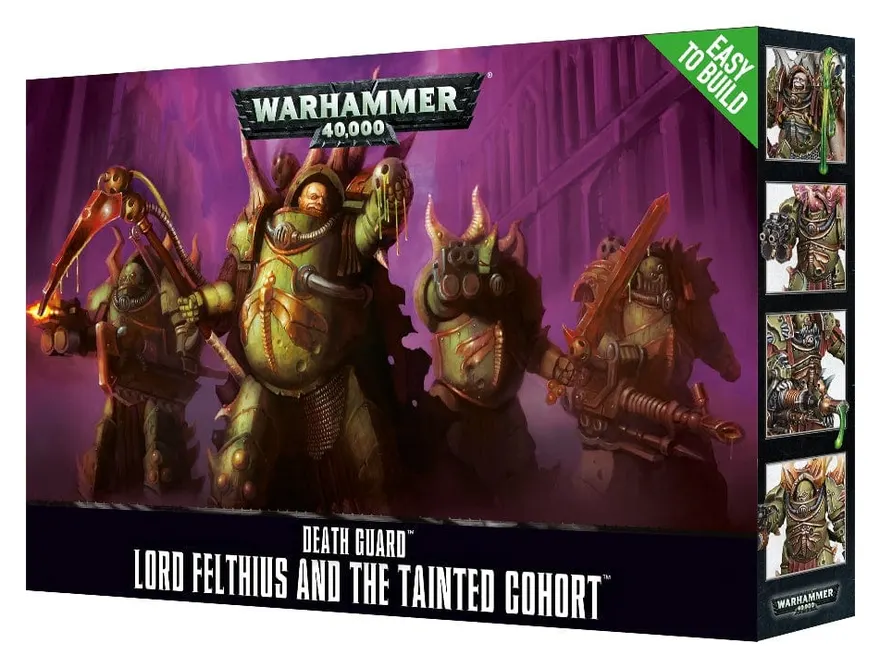 Death Guard Lord Felthius / Lord of Contagion and Blightlord Terminators