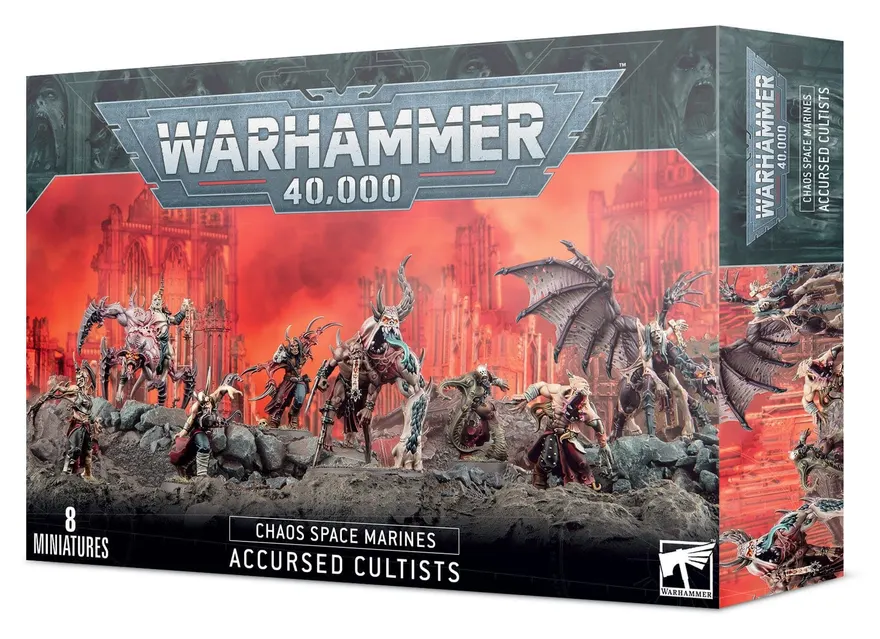 Chaos Space Marines Accursed Cultists