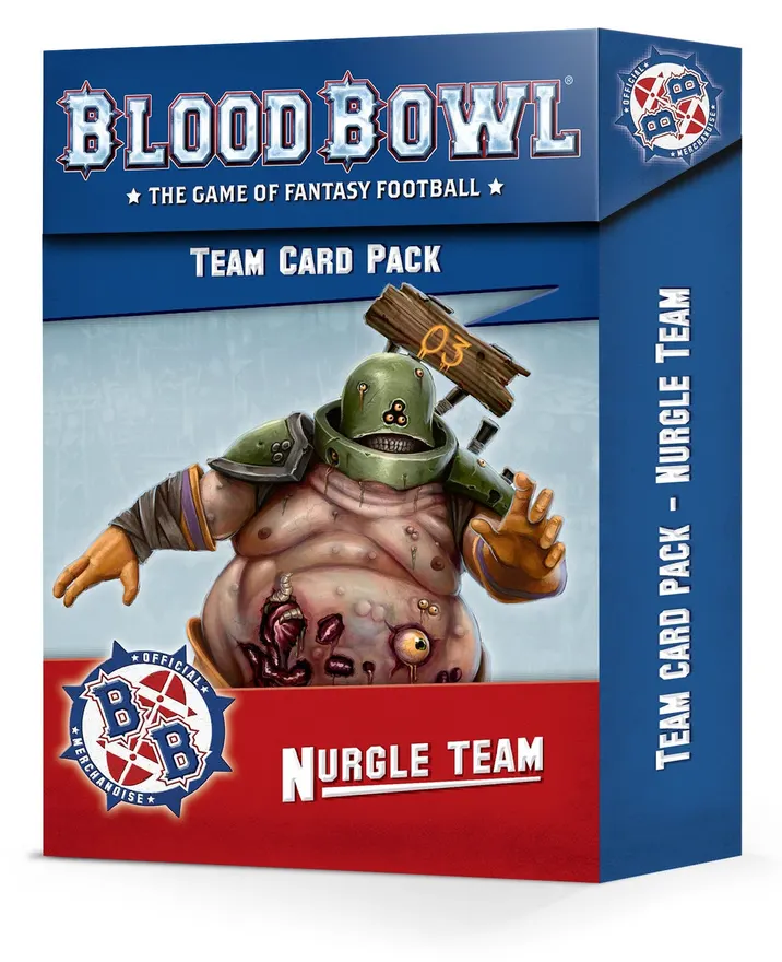 Blood Bowl Nurgle's Rotters Team Card Pack