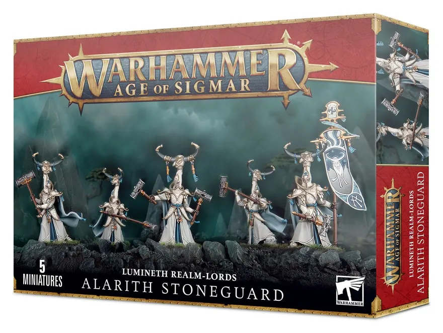 Lumineth Realm-Lords Alarith Stoneguard