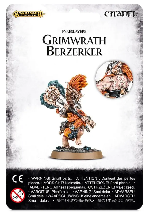 Fyreslayers Grimwrath Berzerker