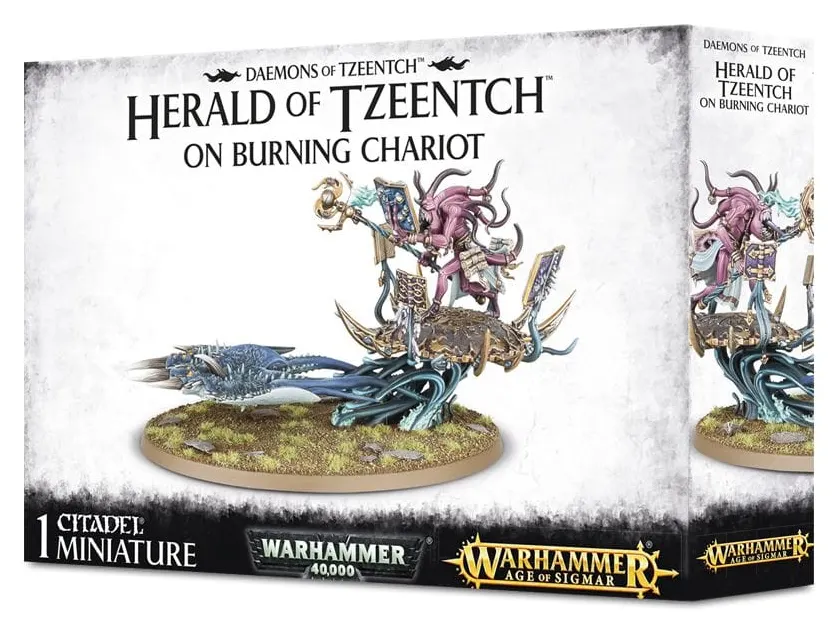 Herald of Tzeentch on Burning Chariot / Fateskimmer / Exalter Flamer + Changecaster