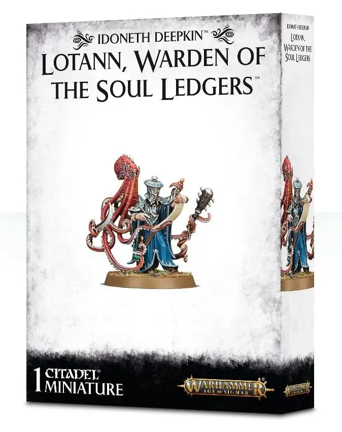 Idoneth Deepkin Lotann, Warden of the Soul Ledgers