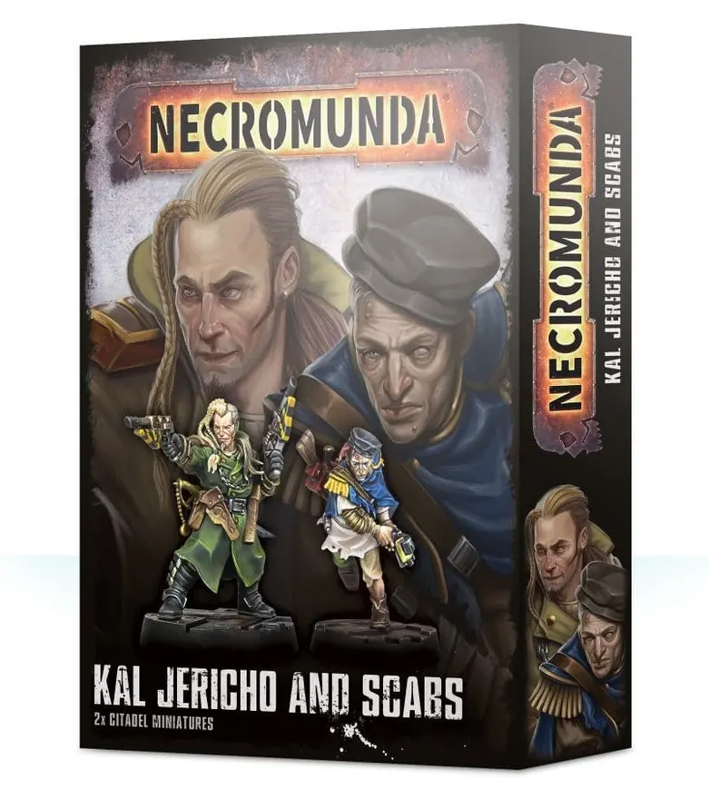 Necromunda: Kal Jericho and Scabs