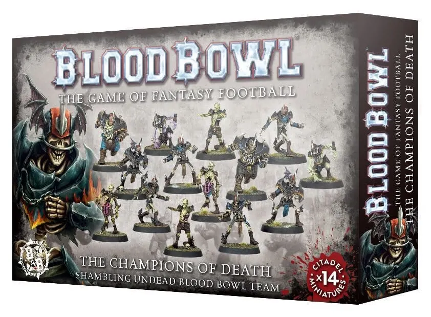 The Champions of Death - Shambling Undead Blood Bowl Team