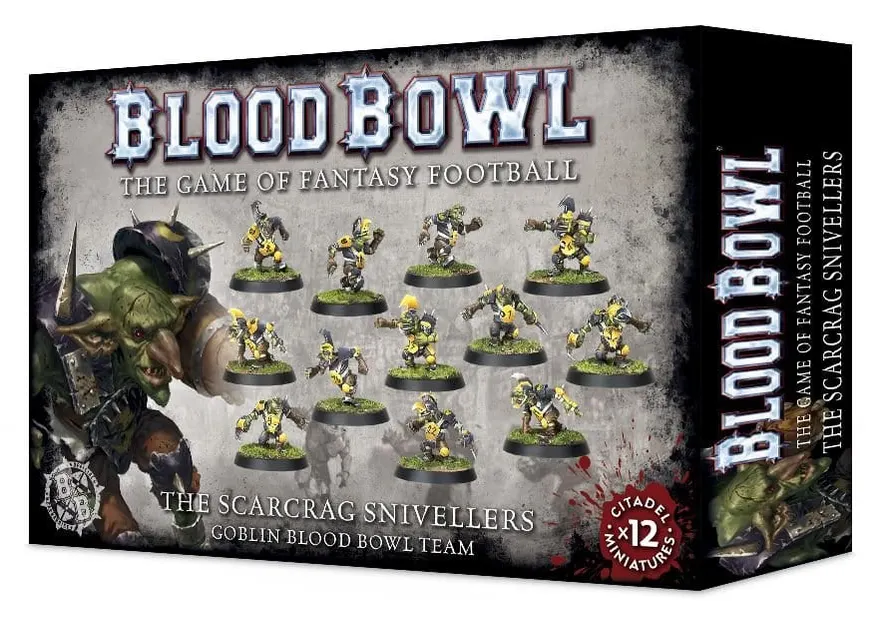 The Scarcrag Snivellers - Goblin Blood Bowl Team