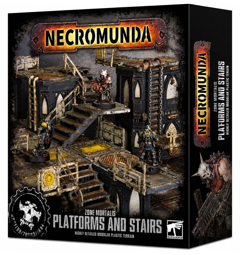 Warhammer 40,000: Necromunda – Zone Mortalis: Platforms & Stairs