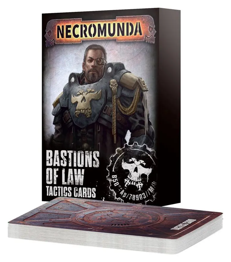 Necromunda: Bastions of Law Gang Tactics Cards