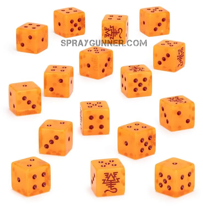 Warhammer 40k Aeldari Dice Set