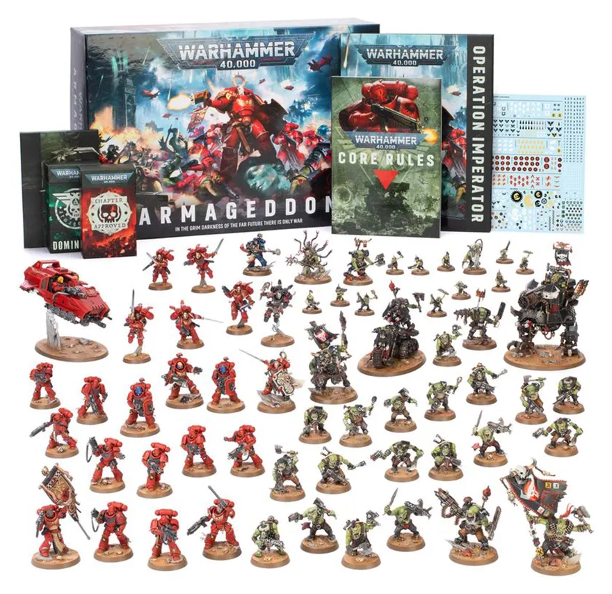 Warhammer 40K Armageddon 40-01 English Launch Box