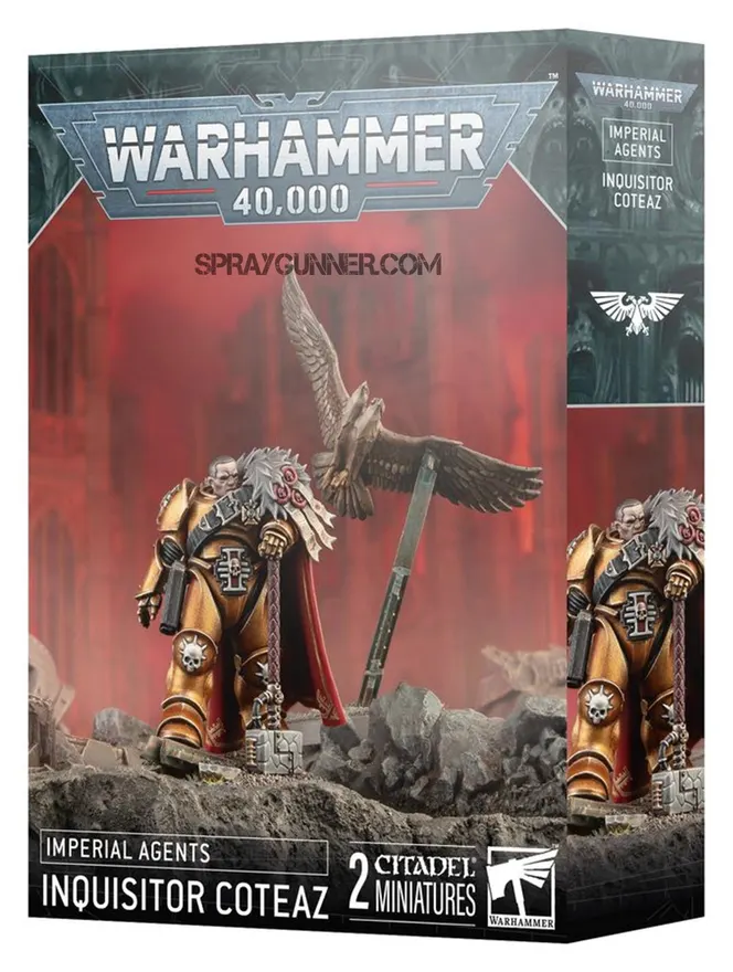Warhammer 40K Imperial Agents: Inquisitor Coteaz and the Glodovan Eagle