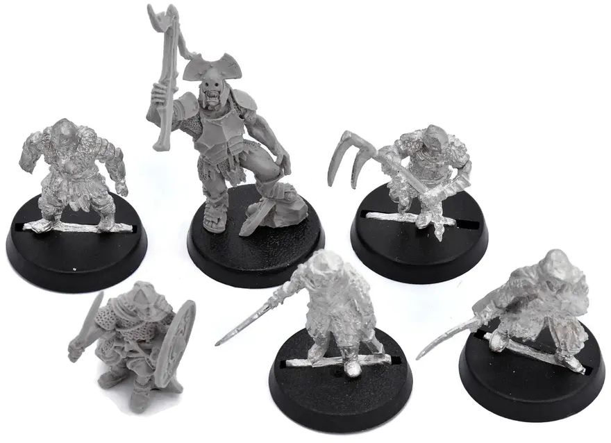 THE Lord OF THE Rings Various Unbranded Minis #1 Metal & Resin Not Gw 1344