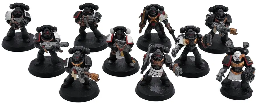 Space Marines 10 Tactical Marines #3 Warhammer 40k 9605
