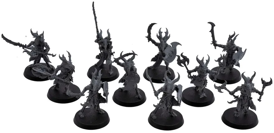 Disciples OF Tzeentch 10 Tzaangors #1 Warhammer Sigmar 9889