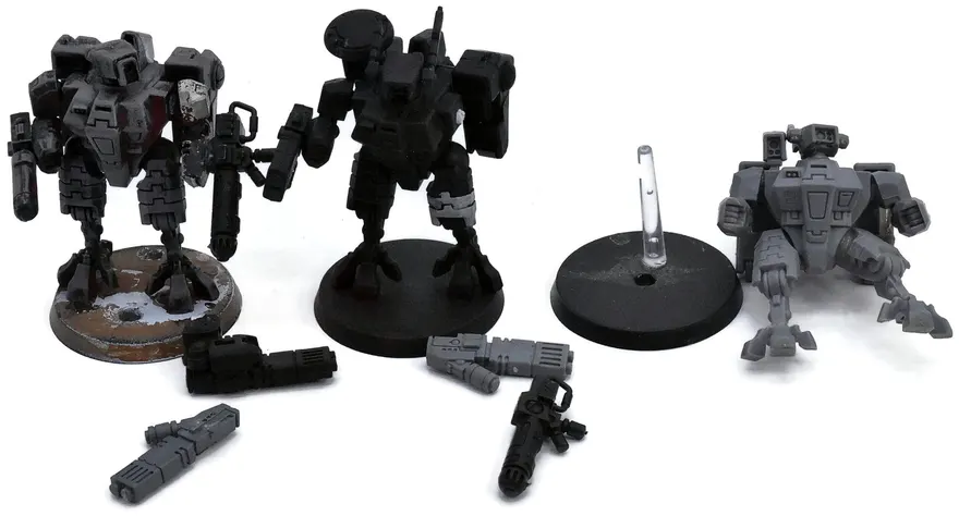 TAU Empire 3 Xv8 Crisis Battlesuits #4 Warhammer 40k 0946