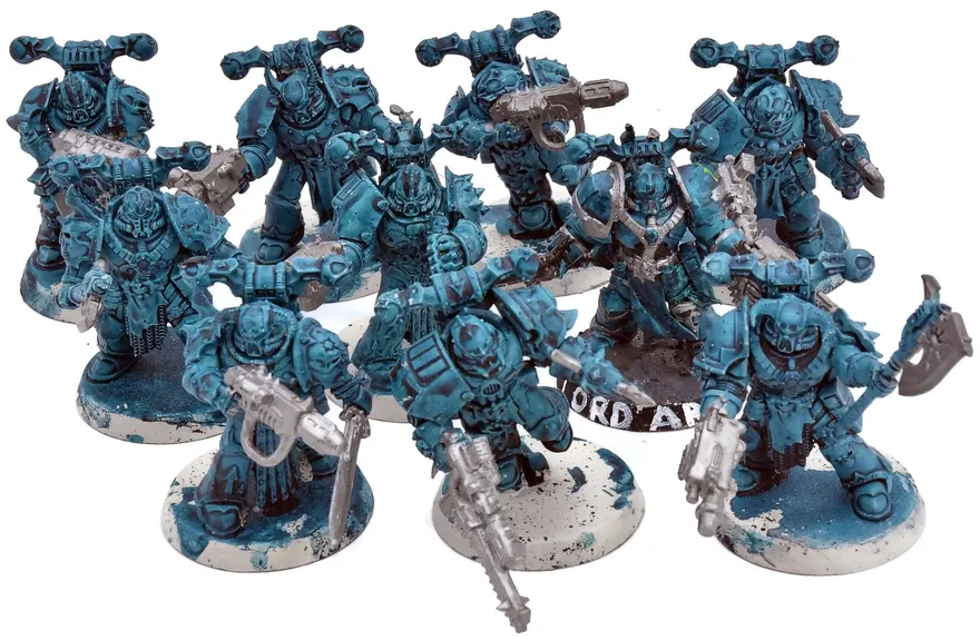Chaos Space Marines 10 Legionaries #1 Warhammer 40k 2551