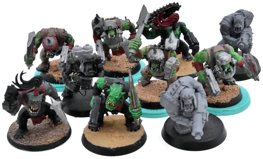 Orks 10 Ork Boyz #1 Warhammer 40k 2742