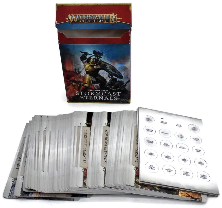Stormcast Eternals Stormcast Warscroll Cards #1 Warhammer Sigmar 2902