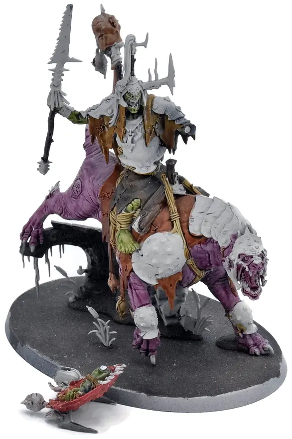 Orruk Warclans Killaboss on Great Gnashtoof #1 Warhammer Sigmar 3022