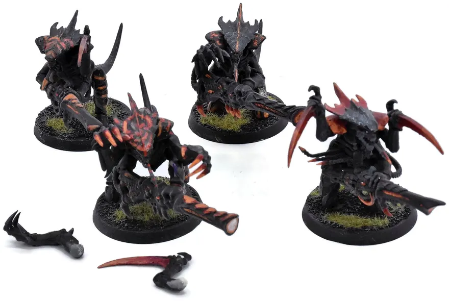 Tyranids 4 Tyranid Warriors #2 Warhammer 40k 3817