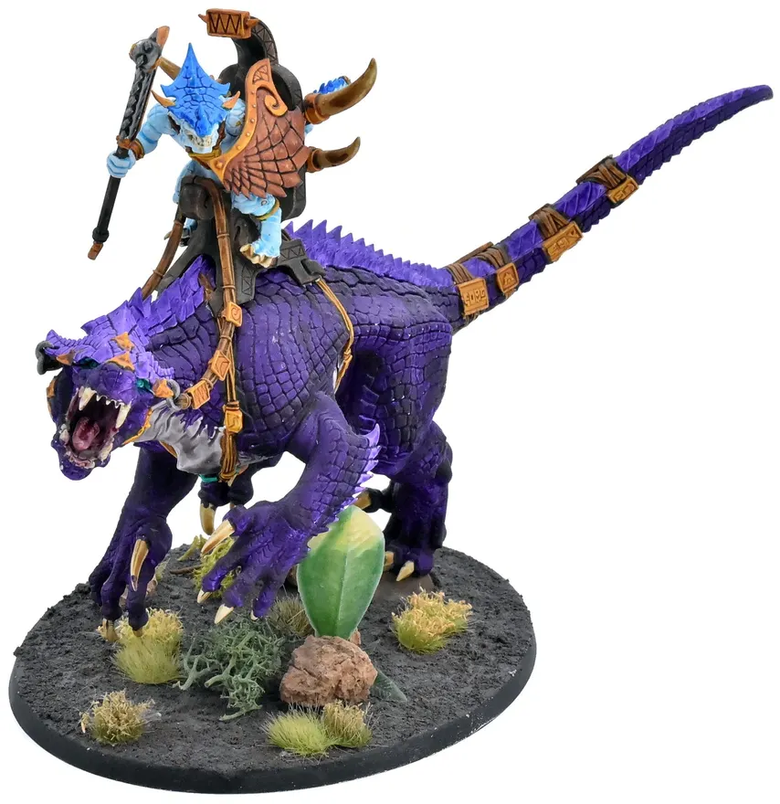 SERAPHON Saurus Scar Veteran On Carnosaur #2 Warhammer Sigmar 6443