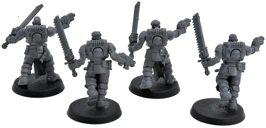 BLACK TEMPLARS 4 Scout #1 Warhammer 40K 7402