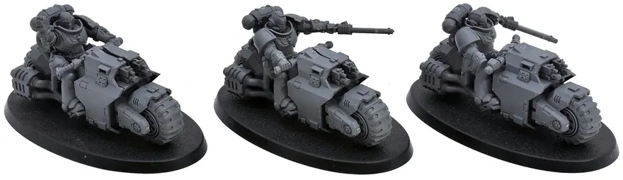 SPACE MARINES 3 Outriders #2 Warhammer 40K 7419