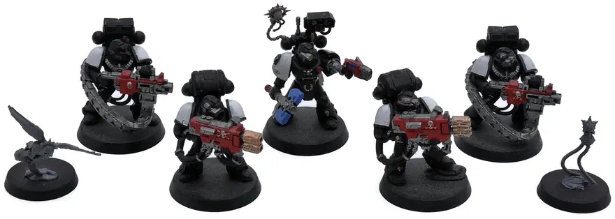 BLACK TEMPLARS 5 Devastator Squad #1 Warhammer 40K 7693