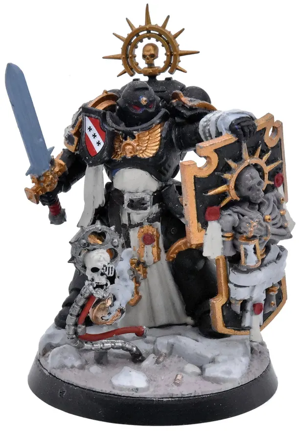 BLACK TEMPLARS Captain with Relic Shield #1 Warhammer 40K 7808