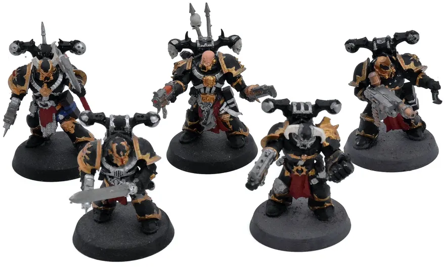 CHAOS SPACE MARINES 5 Legionaries #1 Warhammer 40K 8423