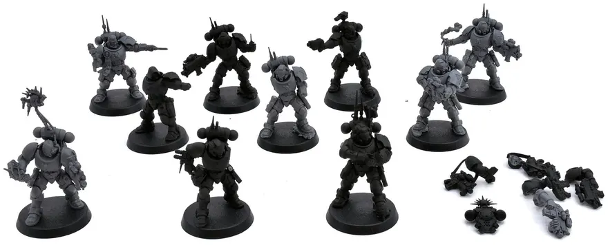 SPACE MARINES 10 Incursor Squad #1 Warhammer 40K 8478