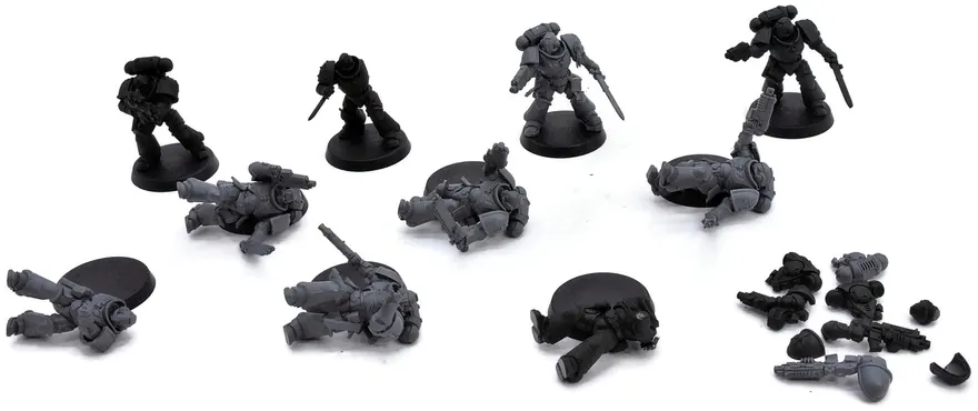DARK ANGELS 10 Assault Intercesors #1 Warhammer 40K 8485