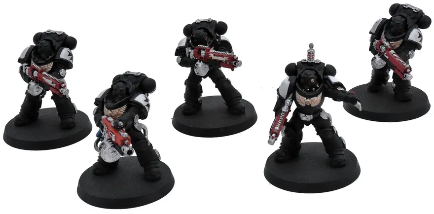 BLACK TEMPLARS 5 Heavy Intercessors #1 Warhammer 40K 8621