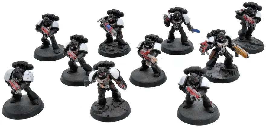 SPACE MARINES 10 Tactical Squad #1 Warhammer 40K 8706