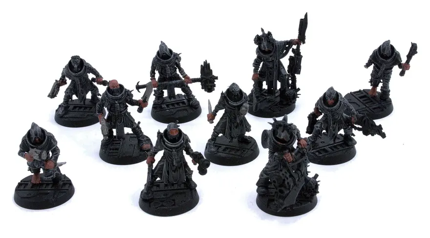 CHAOS SPACE MARINES 10 Chaos Cultists #1 Warhammer 40K 9758